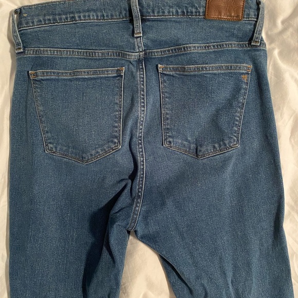 Madewell button front high waist skinny jeans (Dewitt wash) - Picture 6 of 8